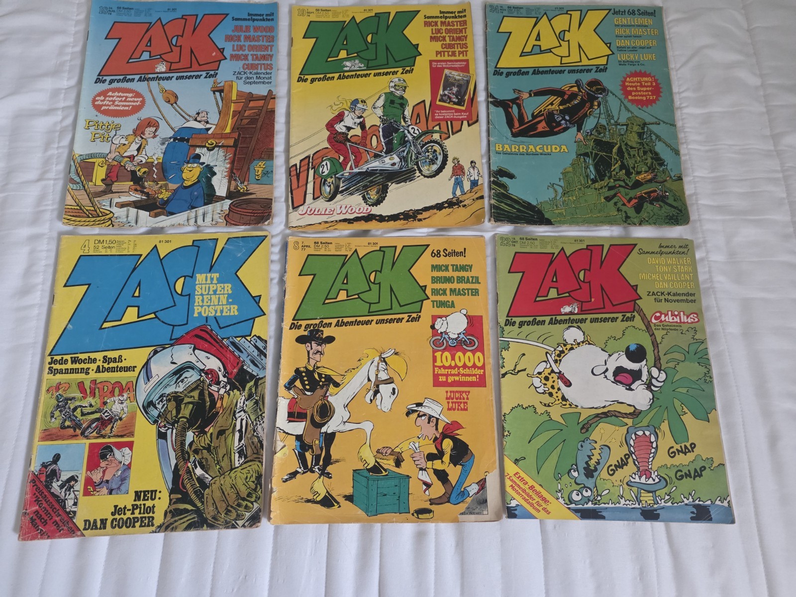 Zack fumetto corallo