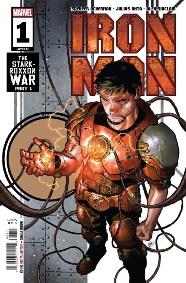 Marvel Comics l Iron Man #1-6 l Vol. Lotto di sei numeri 7 l 2024 quasi nuovi - primi due archi