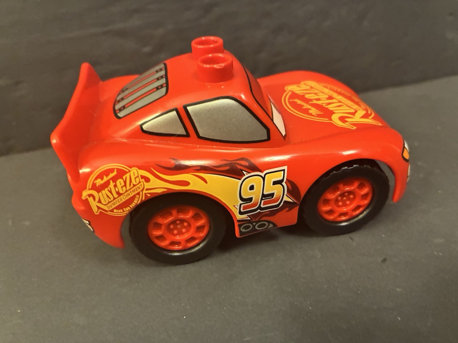 LEGO Duplo Pixar Cars LIGHTNING MCQUEEN Rust-eze #95 Modellino Auto