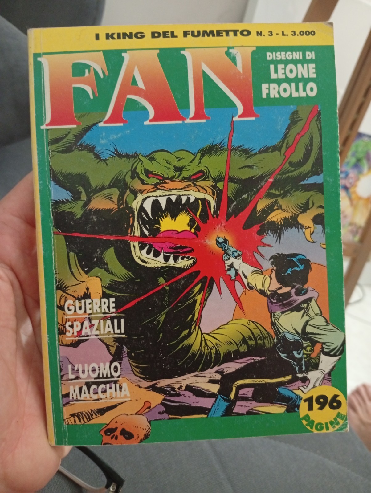 I KING DEL FUMETTO #3 - FAN DISEGNI DI LEONE FROLLO - 1994 - SQUALO COMICS