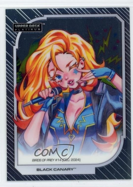 2026 Upper Deck Platinum: DC High Series Black Canary #197 1v5h
