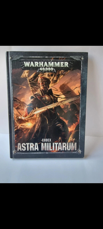 Libro Codex Astra Militarum warhammer 40.000 en inglés