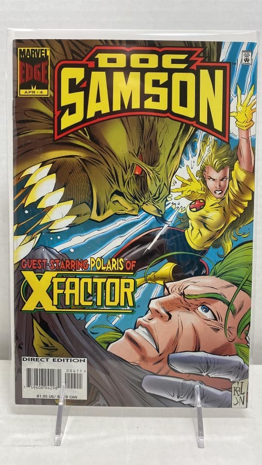 28010: MARVEL DOC SAMPSON #4 grado quasi nuovo