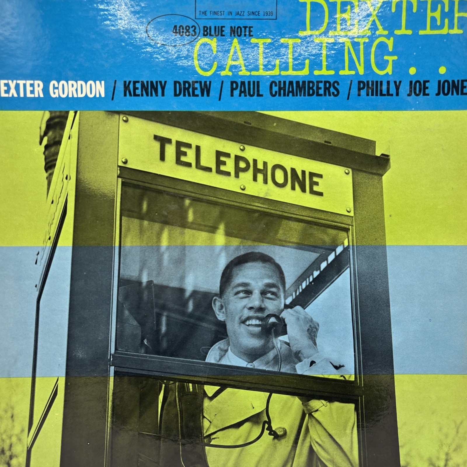 Dexter Gordon - Dexter Calling LP 1961 MONO G+/G Blue Note BLP 4083 Jazz HardBop