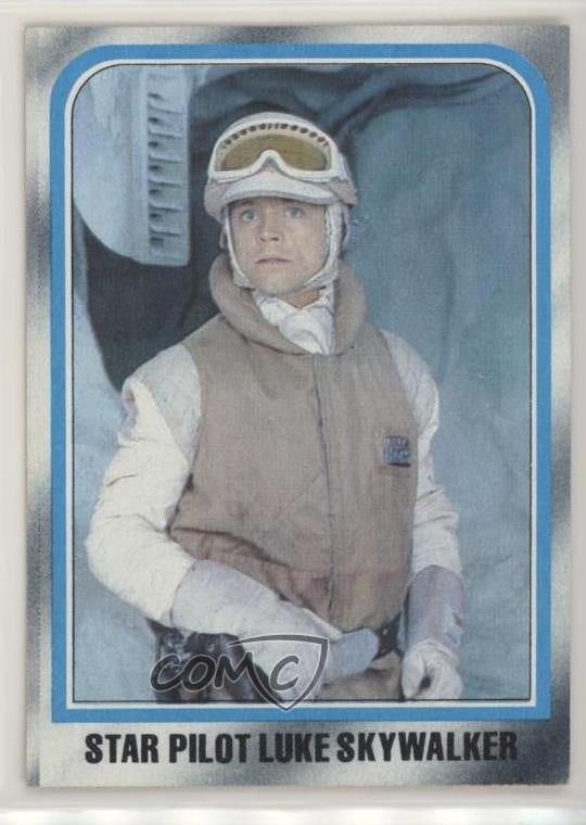 1980 Topps Star Wars: The Empire Strikes Back Star Pilot Luke Skywalker #147 oi7