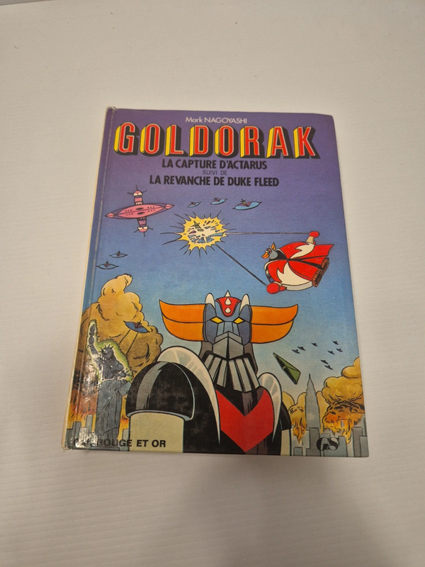 Livre goldorak vintage