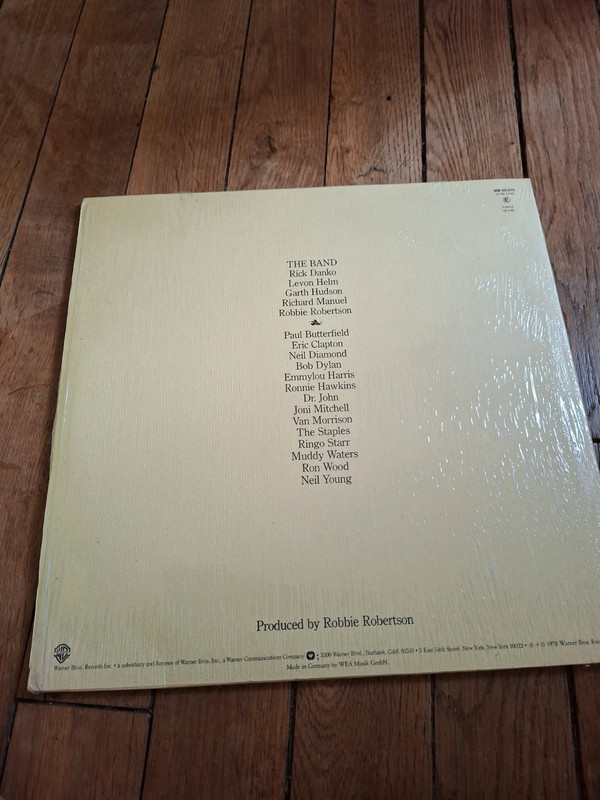 33 tour Thibaud Last waltz 1978 en parfait état