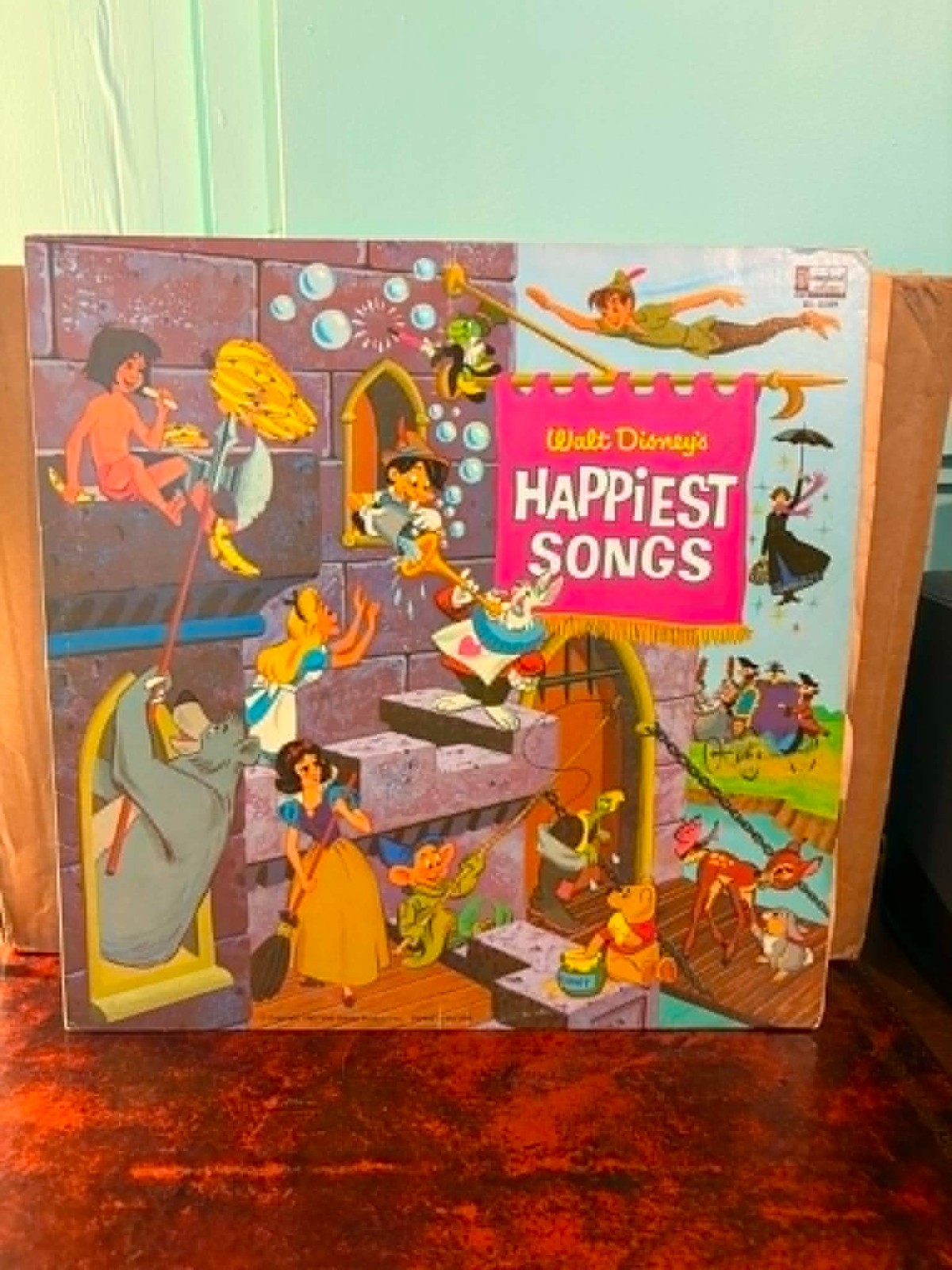 Walt Disney's Happiest Songs, Vinyl 1967 Disneyland Record DL-3509