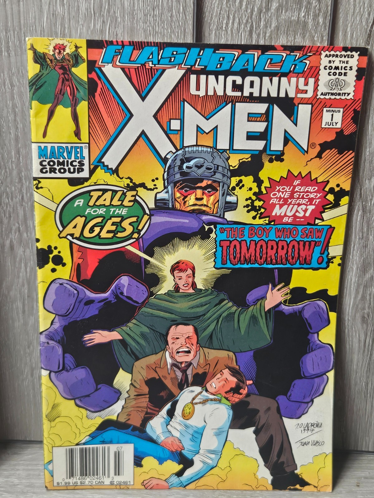 Flash Back Uncanny X-Men #-1 luglio 1997 Marvel Comics