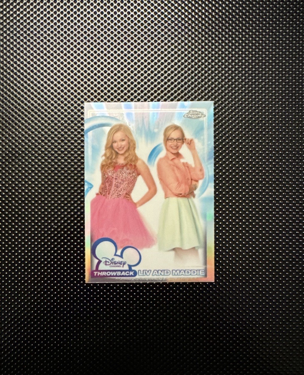 2026 Disney Topps Chrome Disney Throwback Liv & Maddie (Dove Cameron) #DC-18