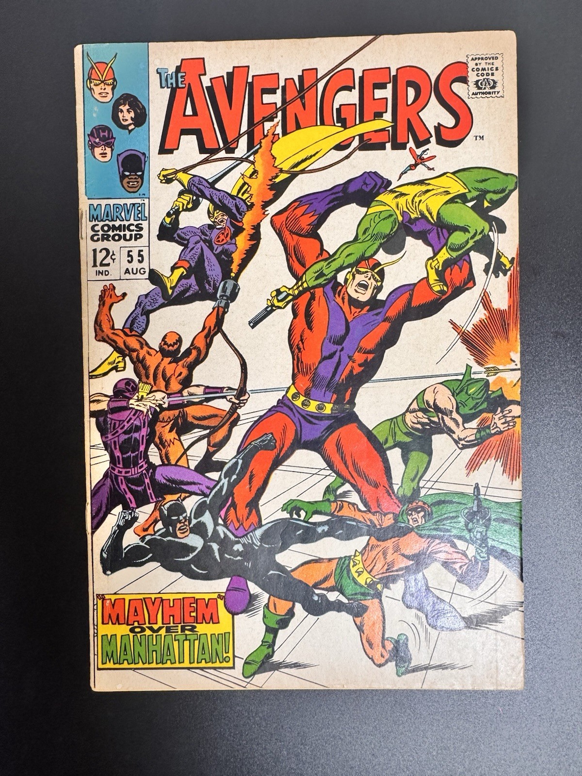 The Avengers #55 1st appearance ULTRON (Detached)