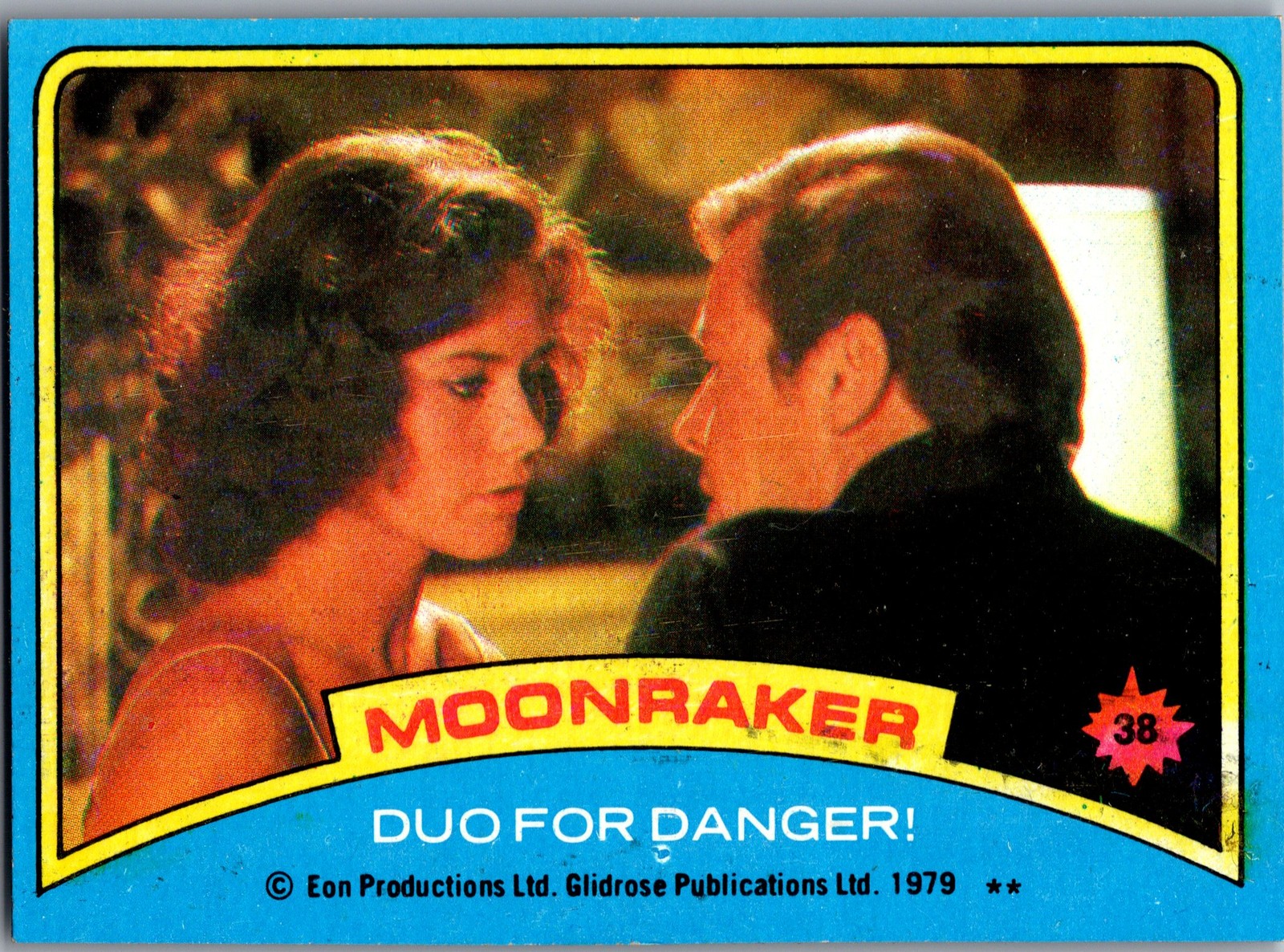 1979 Topps Moonraker #38 Duo per pericolo!