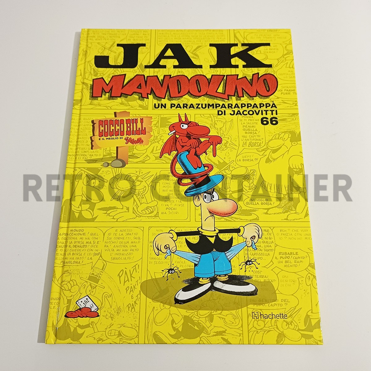 Cartonato Hachette COCCO BILL E IL MEGLIO DI JACOVITTI - 66 Jak Mandolino