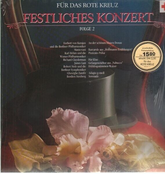 LP Karajan, Berliner Philh, Mantovani, K. Böhm, Wiener Philh, C Festliches Konze