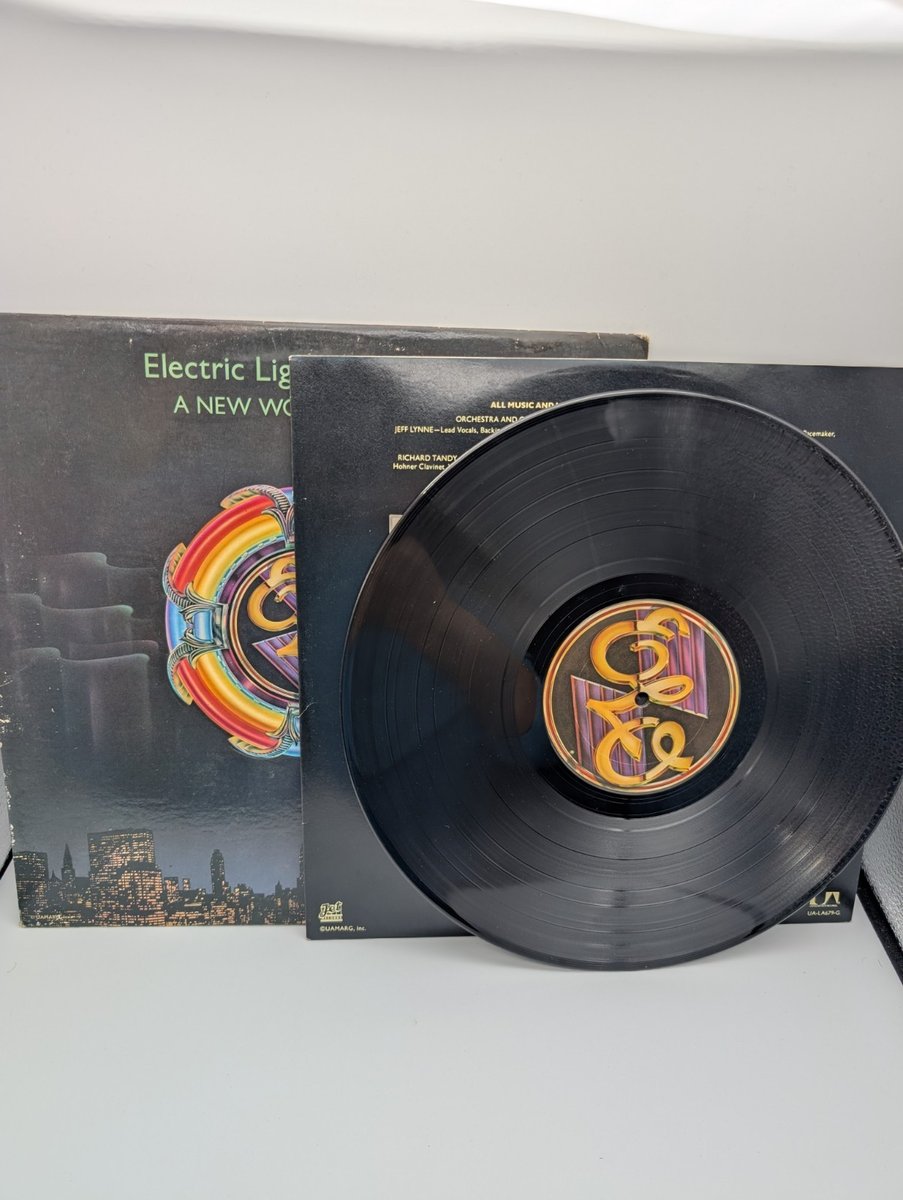 Electric Light Orchestra A New World Record Album Vinyl LP 1976 Jet UA-LA679-G