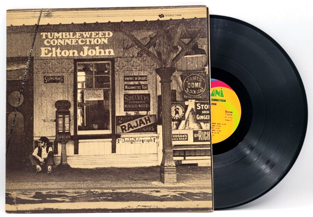ELTON JOHN - TUMBLEWEED CONNECTION - POP ROCK LP UNI