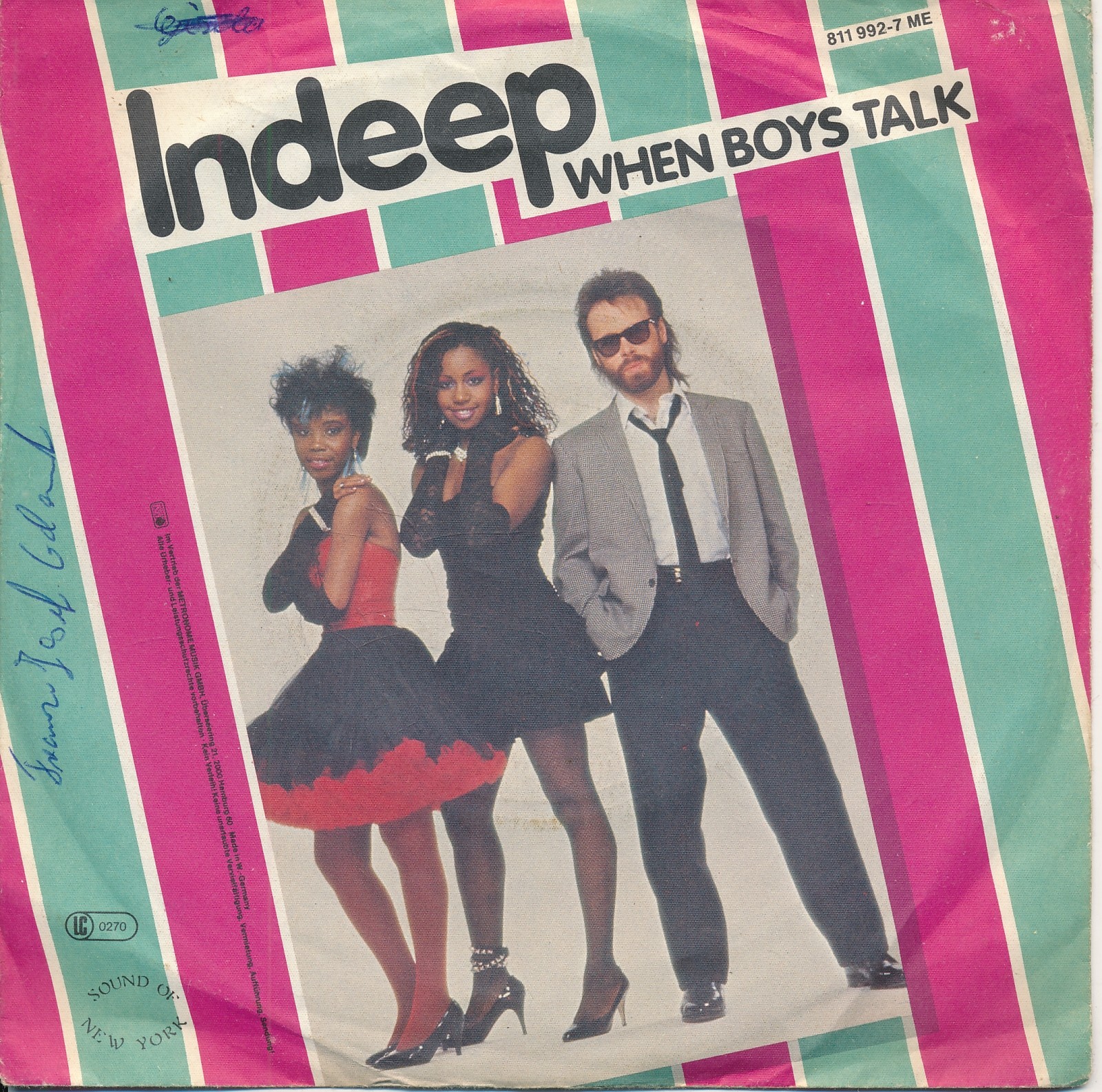 When Body Talks - Indeep - Single 7" Vinyl 293/13