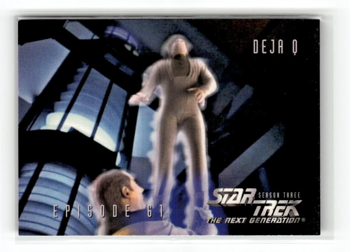 Skybox Star Trek The Next Generation Stagione Tre Card 1995