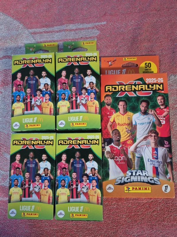Panini foot adrenalyn ligue 1 2026