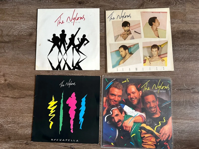 Muzieklot vinyl platen – The Nylons (4x LP bundel) - A Cappella / Pop