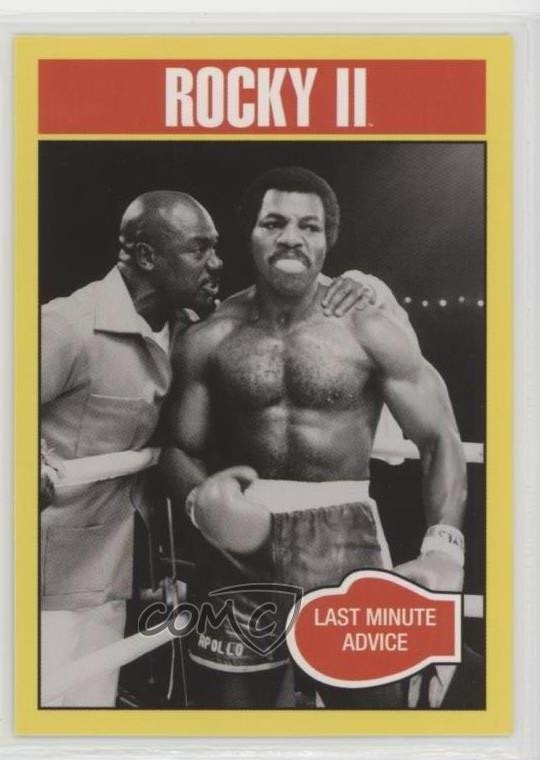 2016 Topps Rocky 40th Anniversary Online Exclusive II Last Minute Advice #77 0w6