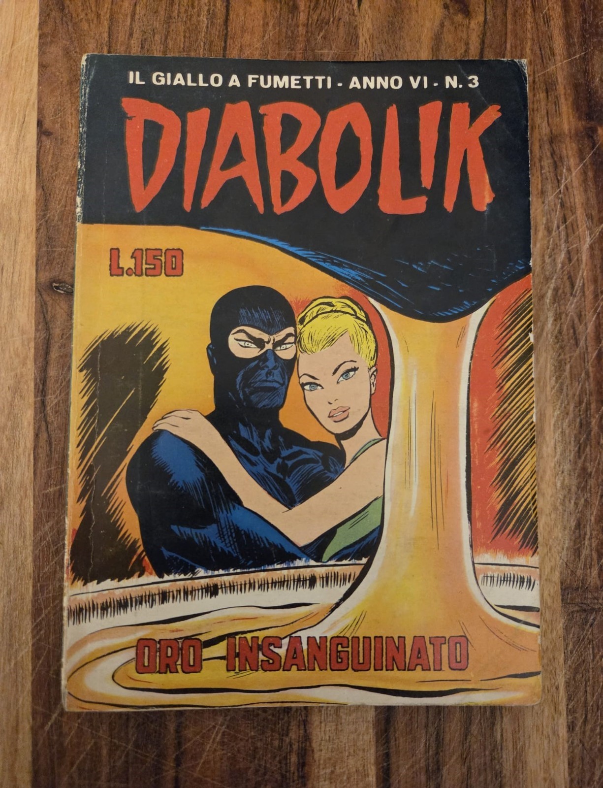 Diabolik Anno VI n.3 - Oro insanguinato