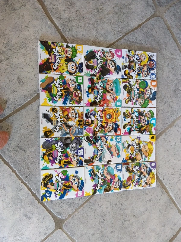Lot de manga splattoon tome 2 à 16