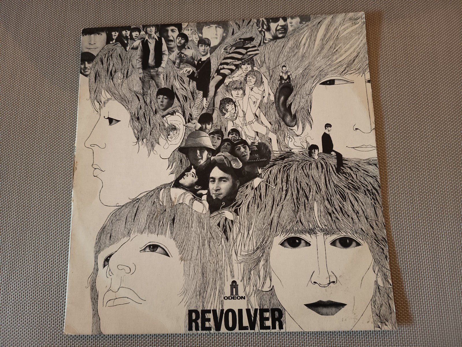Vinyle Original The Beatles – Revolver (1er Pressage Français 1966 - Odeon LSO 1