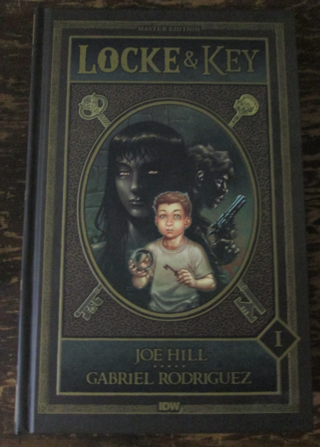 Locke & Key Master Edition Vol. 1 Joe Hill Gabriel Rodriguez HC nuovo IDW