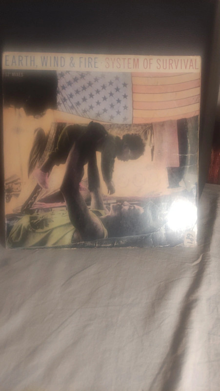 Earth, Wind & Fire – System Of Survival  1987) US Press