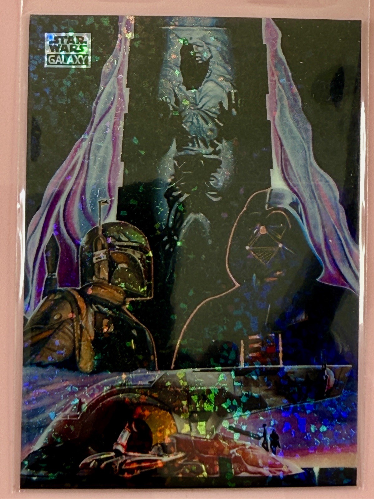 2024 Topps Star Wars Chrome Galaxy Boba Fett's Prize Refractor  #32