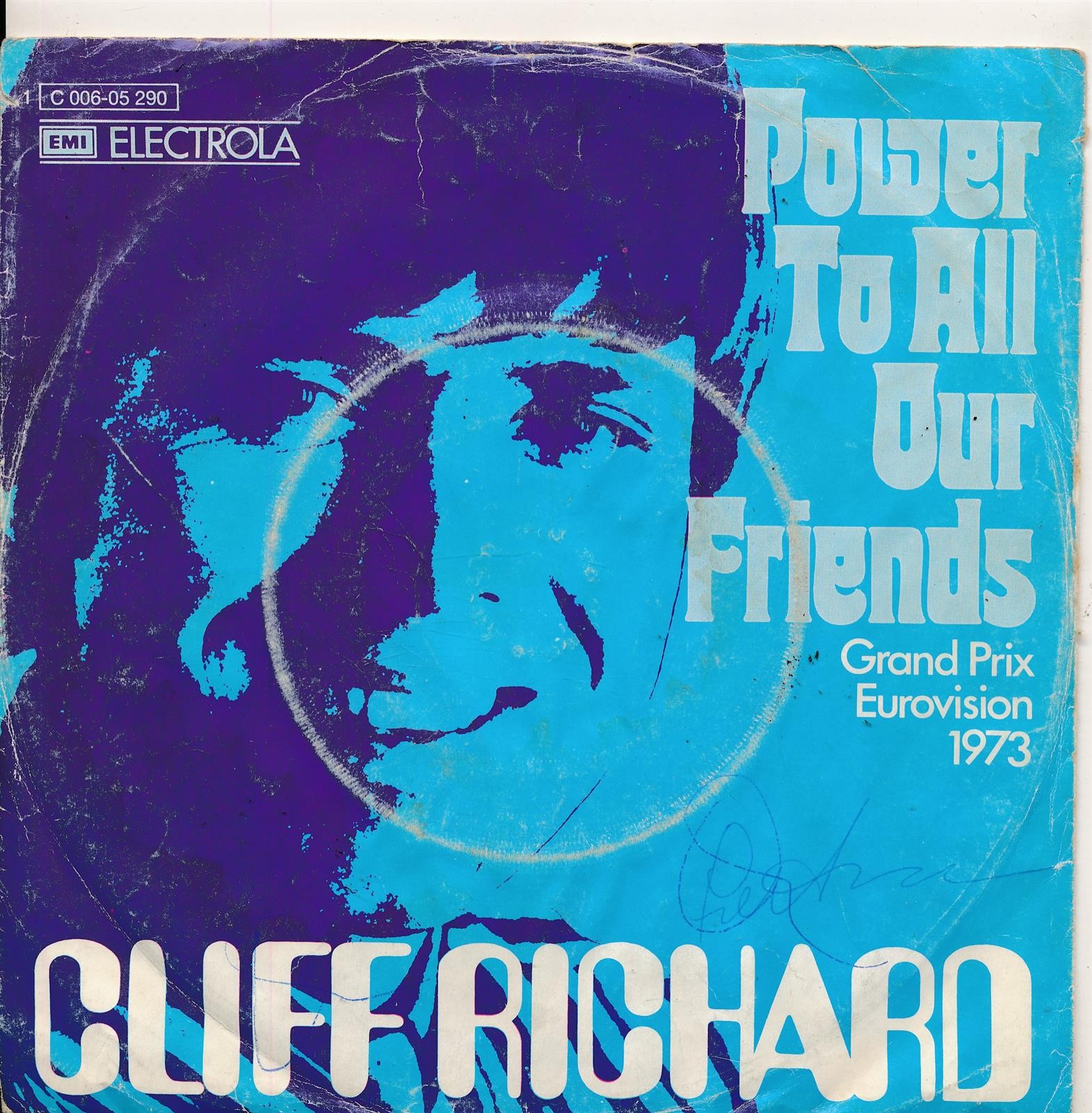 Power To All Our Friends - Cliff Richard - Single 7" Vinyl 199/08
