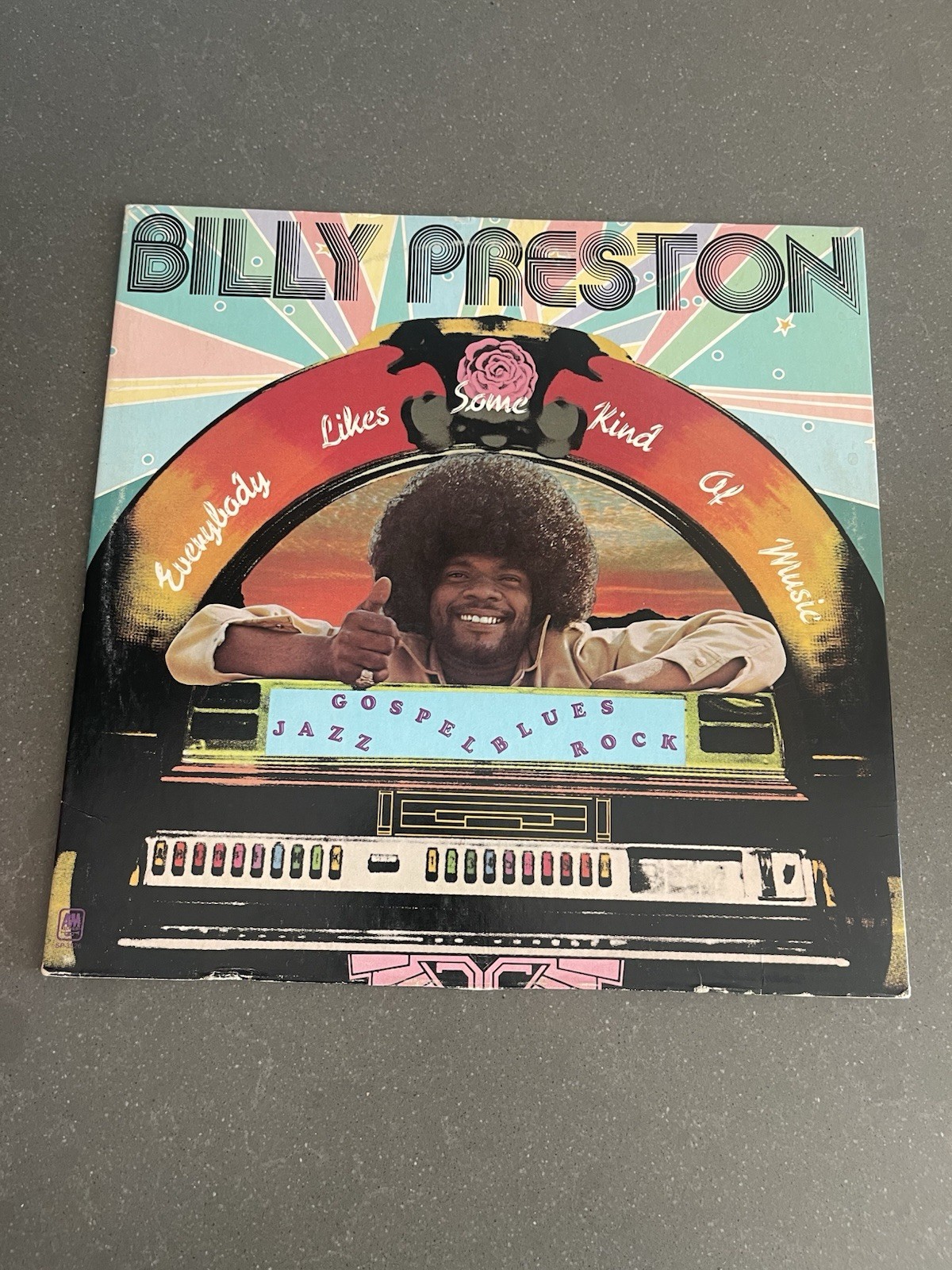 Billy Preston - Everybody Likes Some Kind Of Music LP 1973 A&M Records