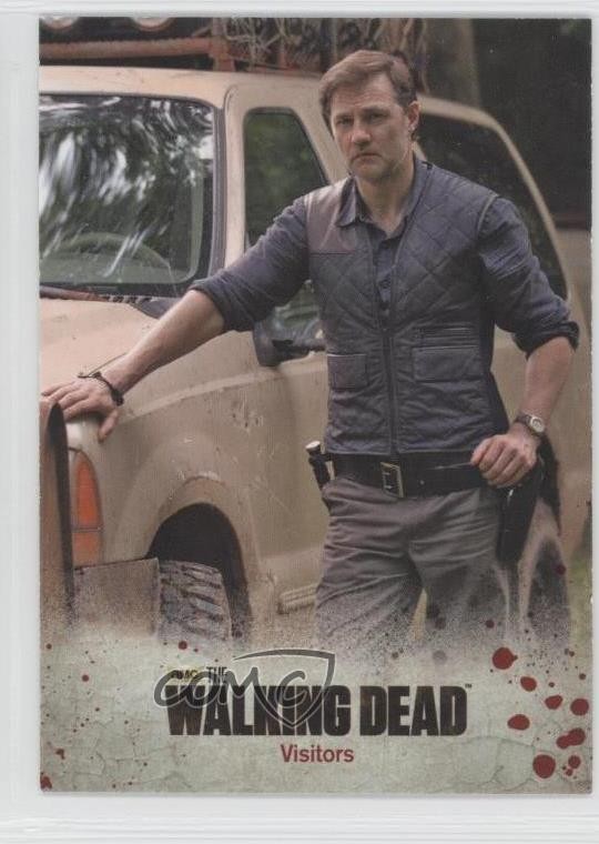 2014 Cryptozoic The Walking Dead stagione 3 parte 2 visitatori Michonne #6 o3e