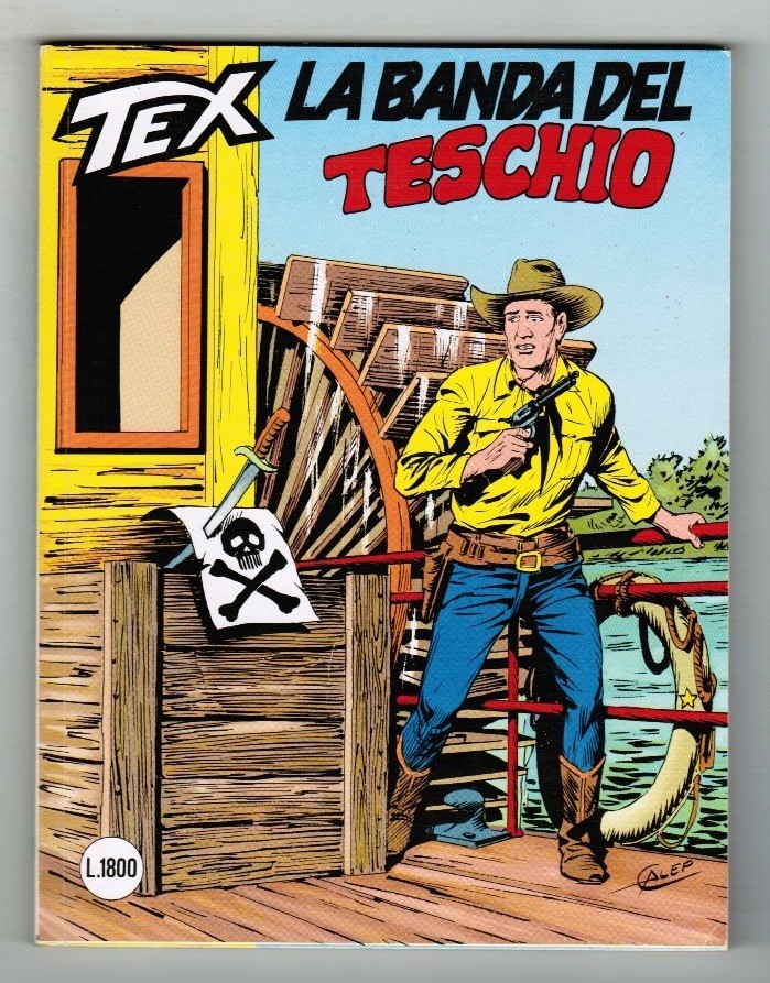 TEX GIGANTE N. 352 - LA BANDA DEL TESCHIO - LIRE 1800