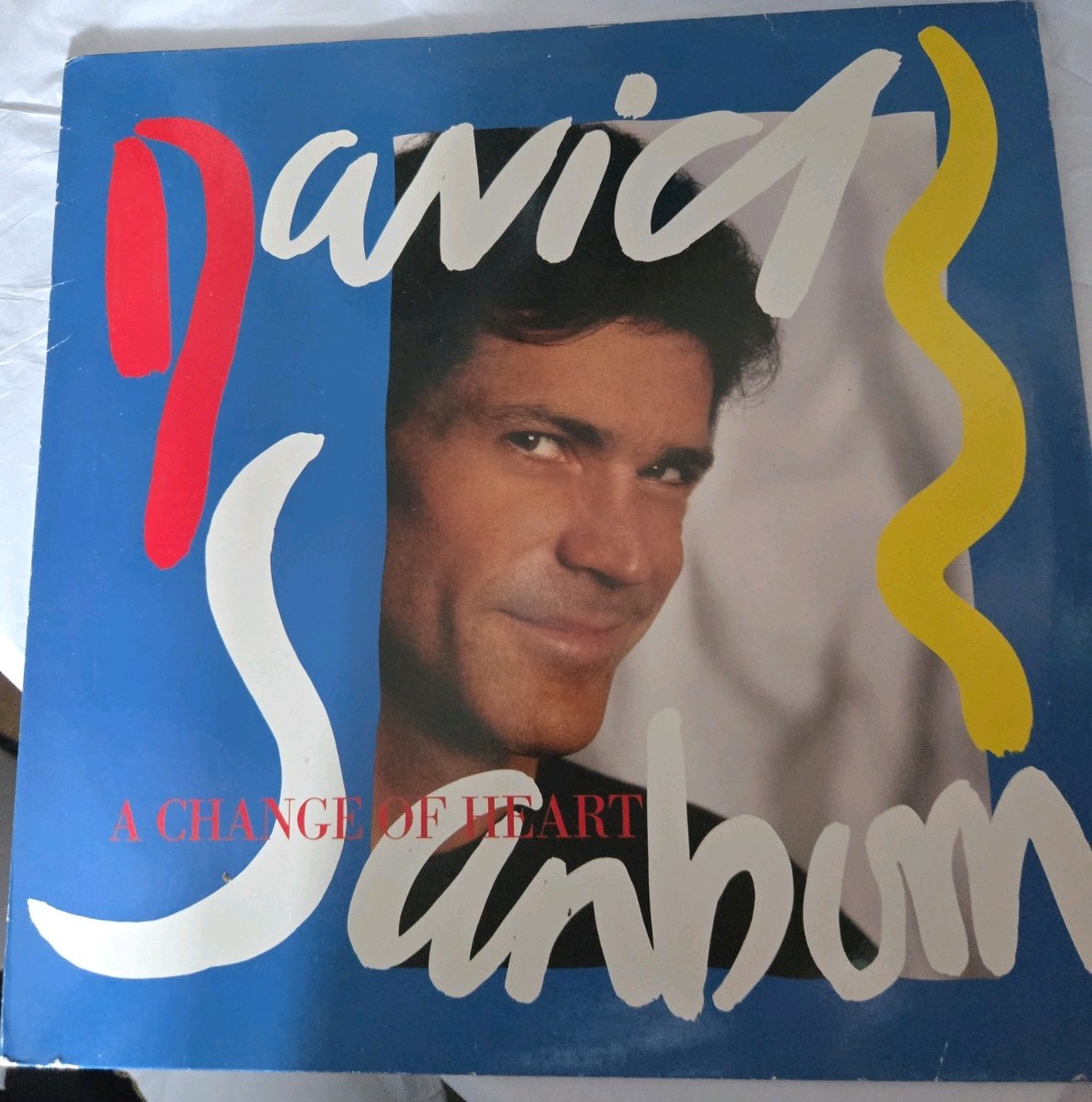 David Sanburn A Change Of Heart Vinyl Album Great Condition