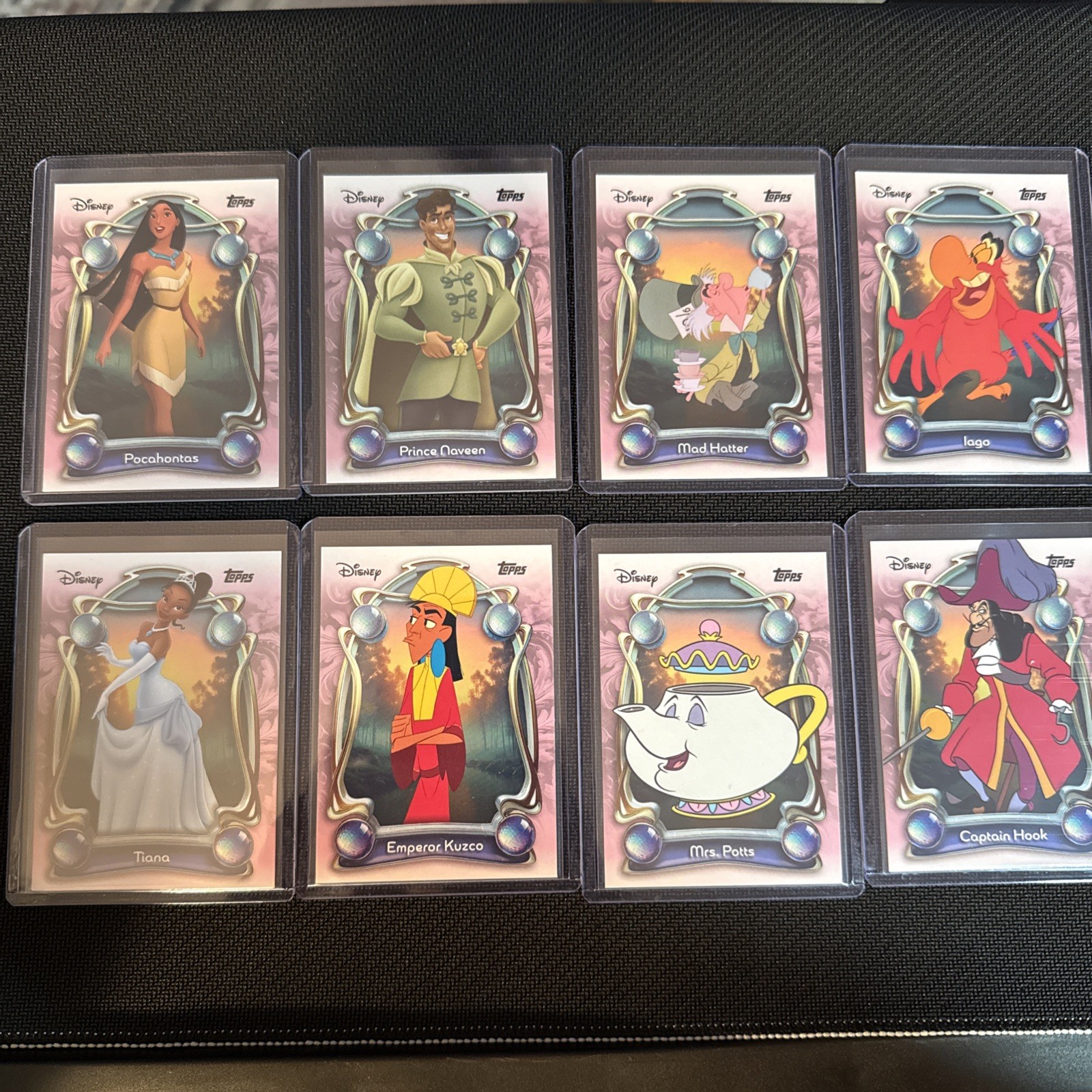 Lotto 8 carte Disney Topps