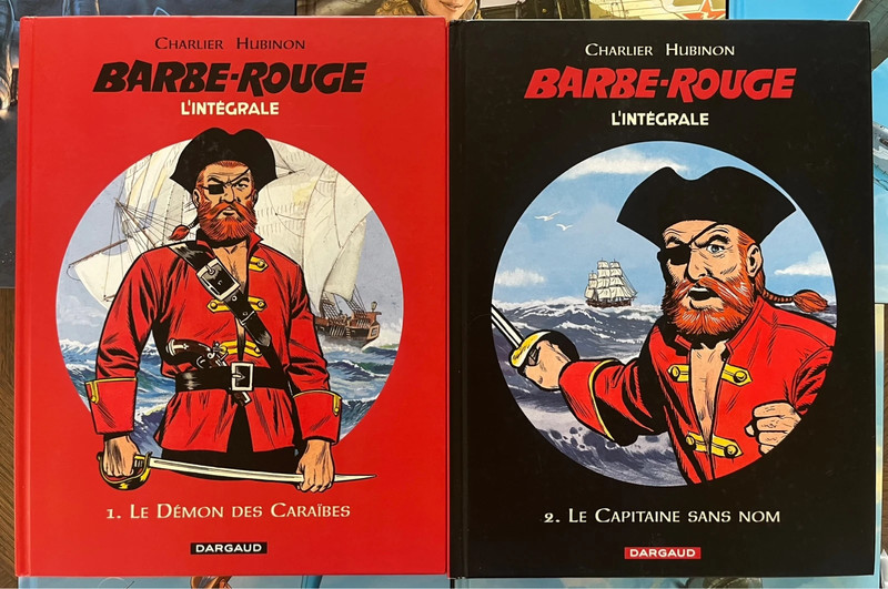 BD Barbe rouge l’intégrale : lot de 2