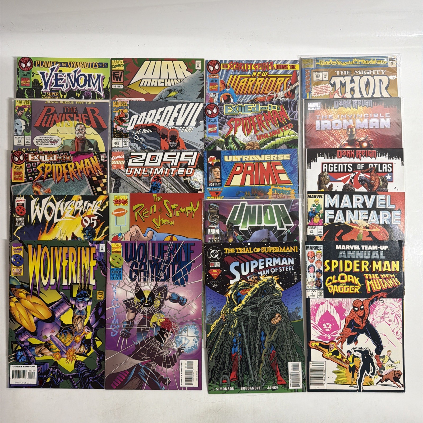 Lotto misto di 20 fumetti assortimento
