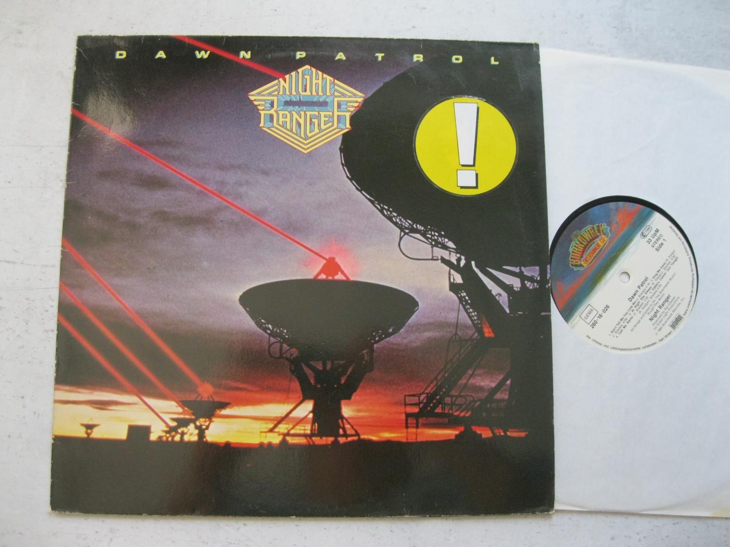 LP Night Ranger – Dawn Patrol 1983