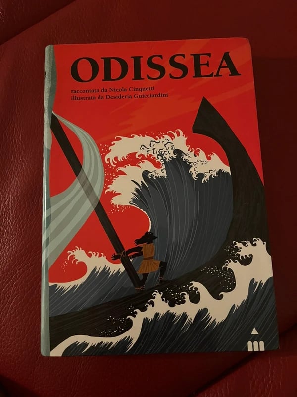 Libro "Odissea" raccontata da Nicola Cinquetti - Lapis Edizioni (Illustrato)