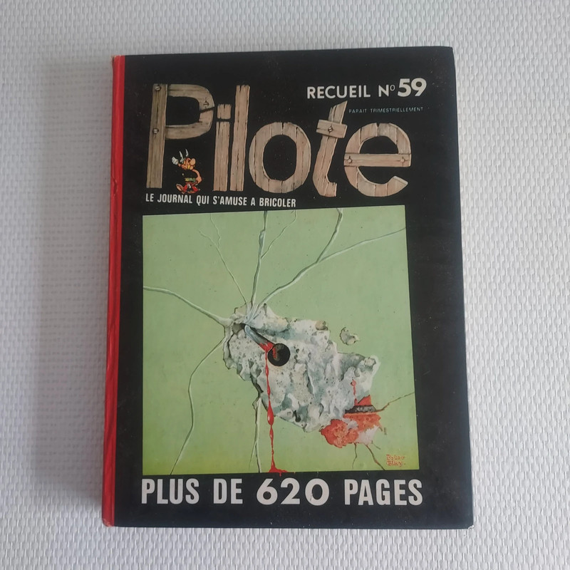 Recueil  pilote 59 edition Belge dos rouge