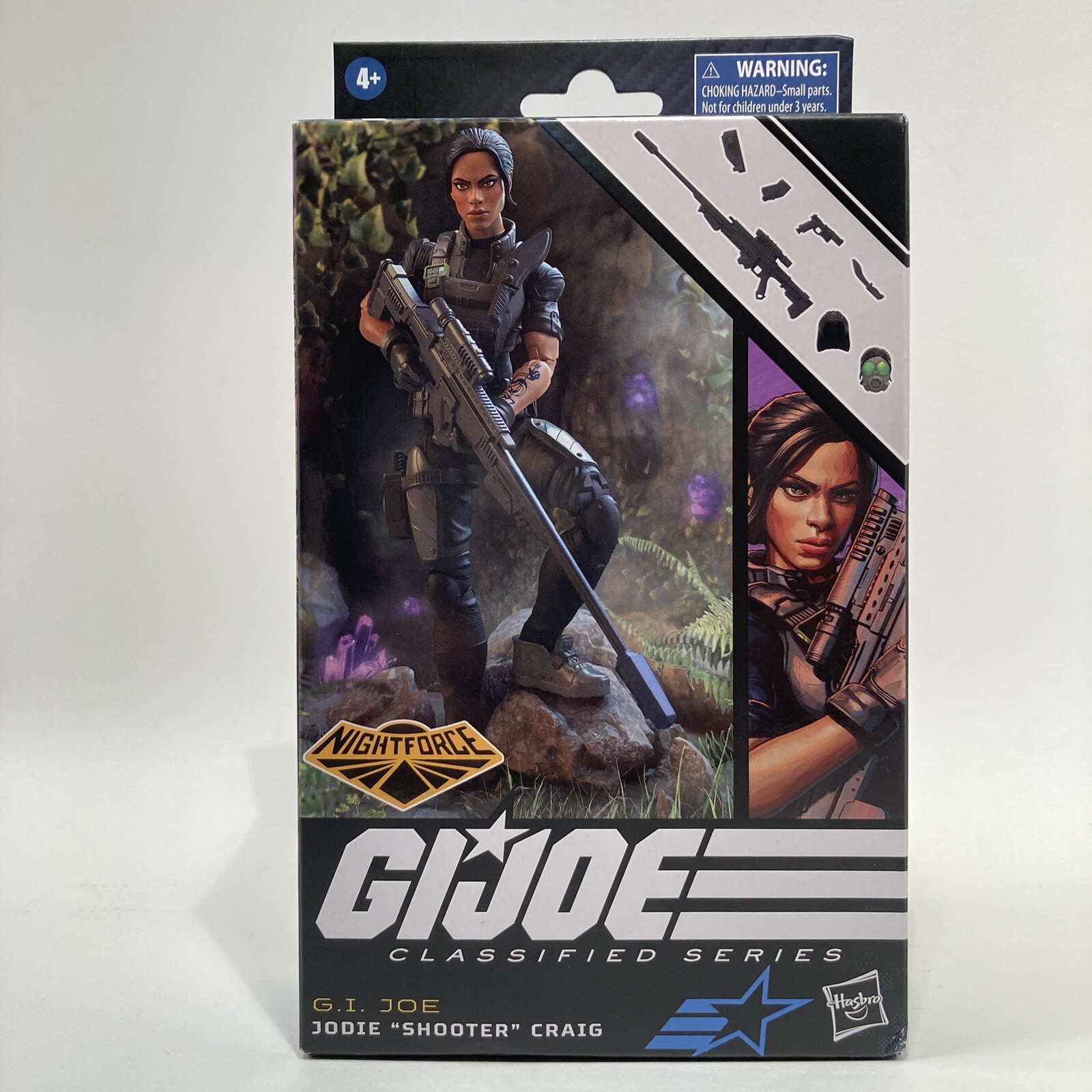 GI JOE CLASSIFIED JODIE SHOOTER CRAIG 90 6 IN. ACTION FIGURE WALMART   (NIB)