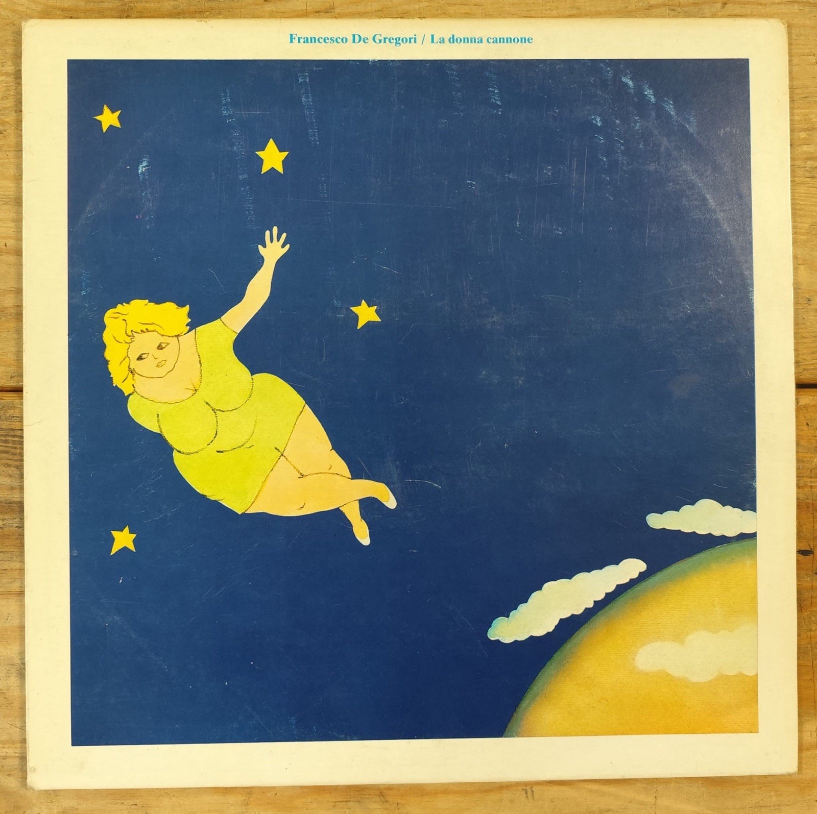 Francesco De Gregori La donna cannone LP 12" vinile 33 giri con copertina