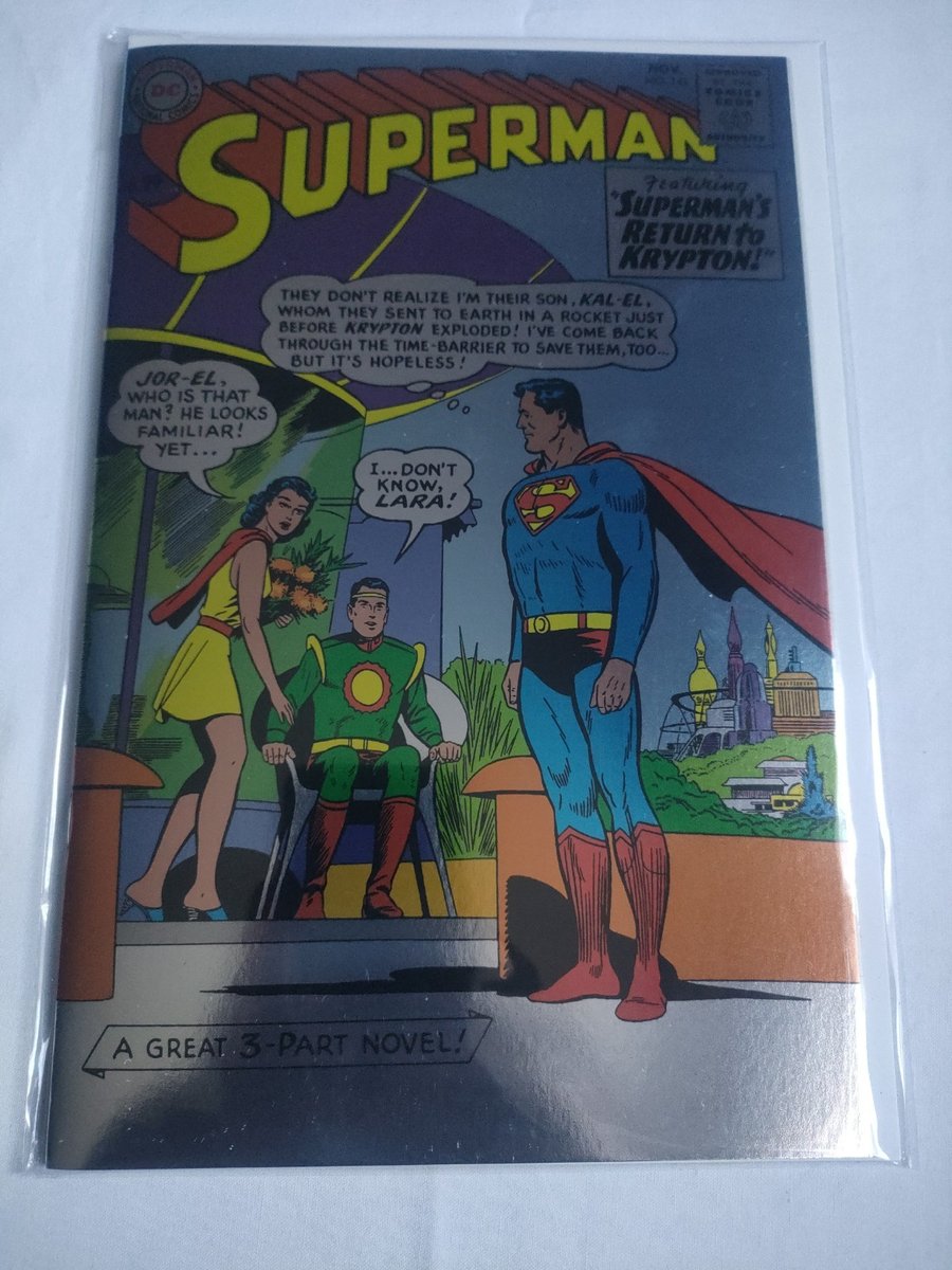 SUPERMAN #141 FACSIMILE EDITION FOIL VARIANT DC COMICS (2026) RETURN TO KRYPTON
