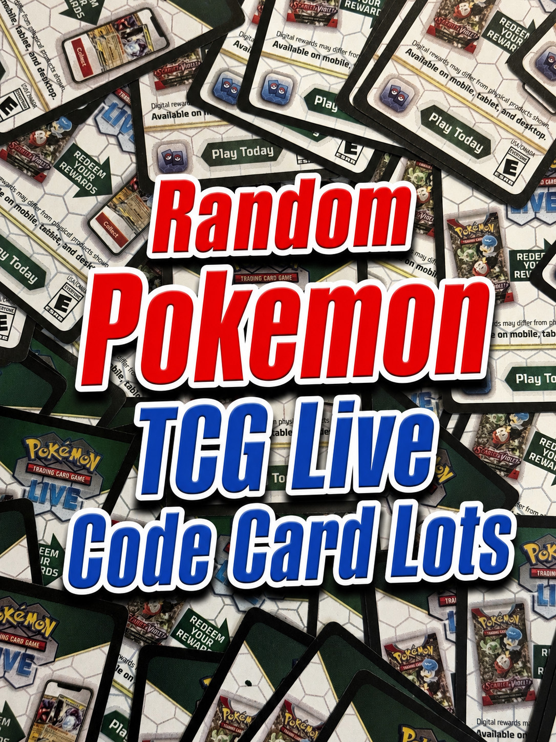 100 200 300 400 500 1000 Pokemon TCG Live Booster Pack codici promozionali ETB