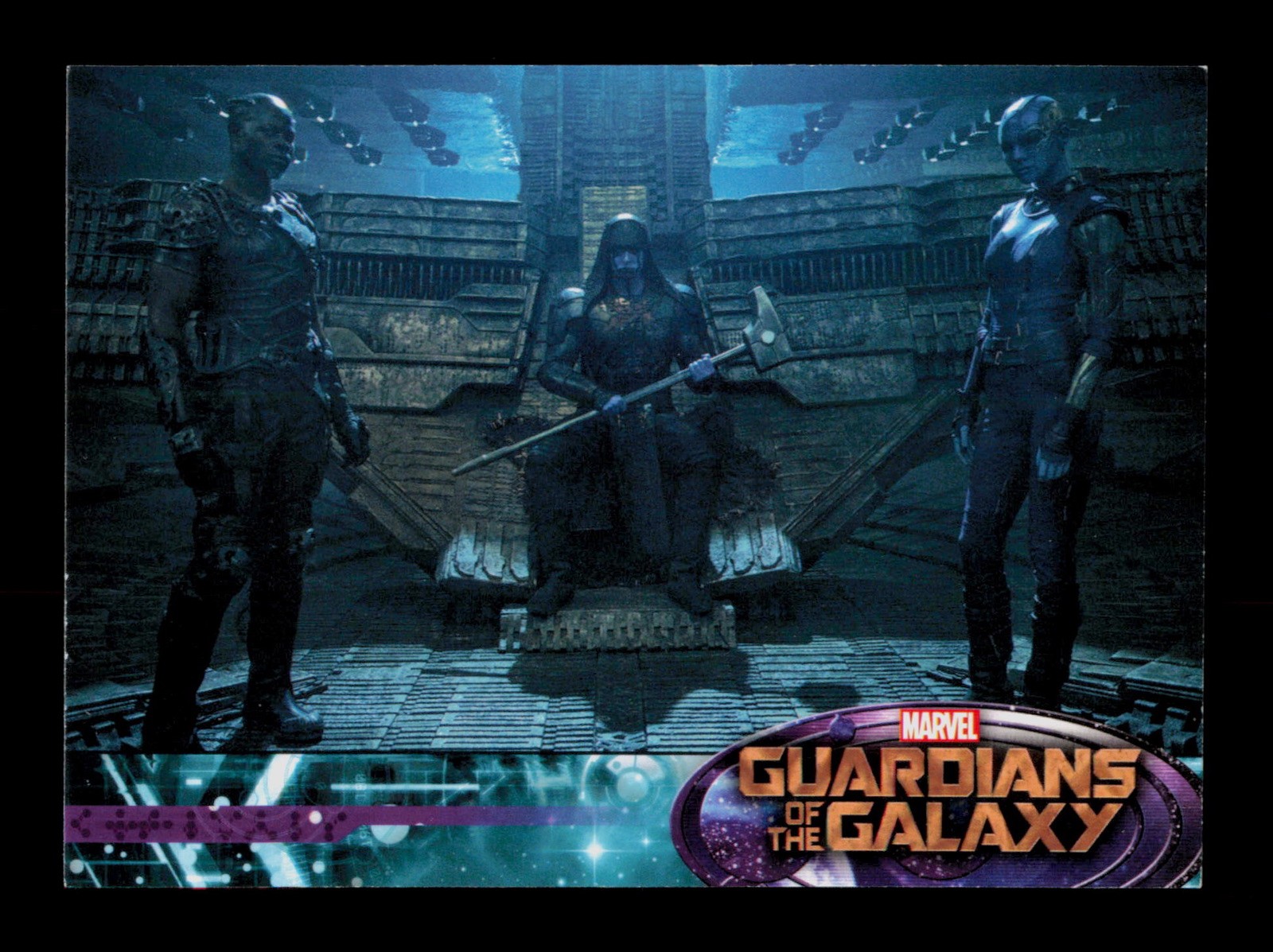 Ronan incontra 18 carte collezionabili Guardiani della Galassia TC