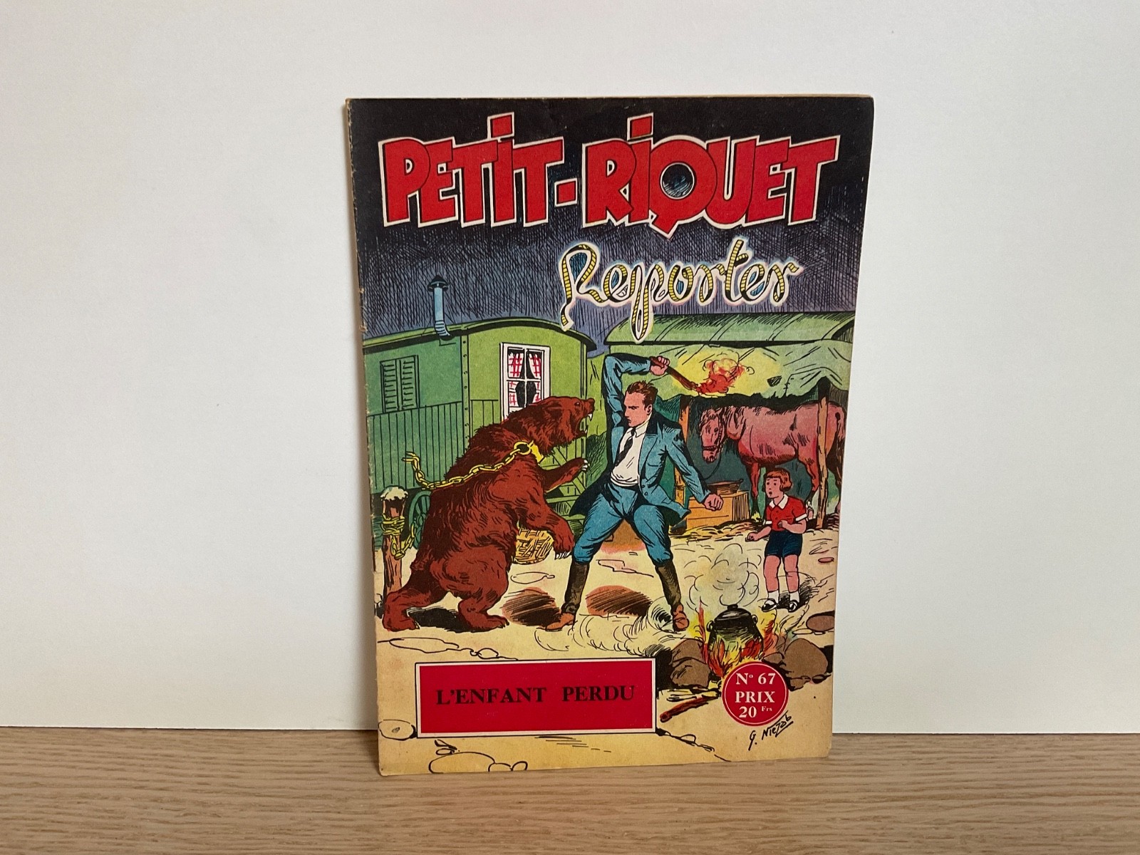 PETIT-RIQUET reporter n°67 NIEZAB. Récit complet 1950
