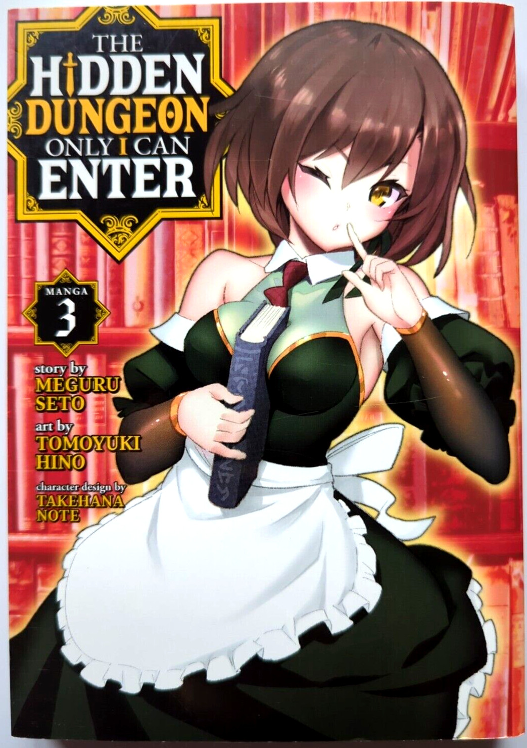 The Hidden Dungeon Only I Can Enter Vol 3 Manga, 2021, Meguru Seto, Seven Seas
