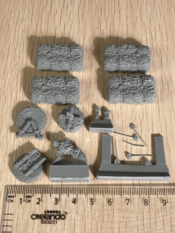 B186 - Miniature Archery & Training Terrain Set